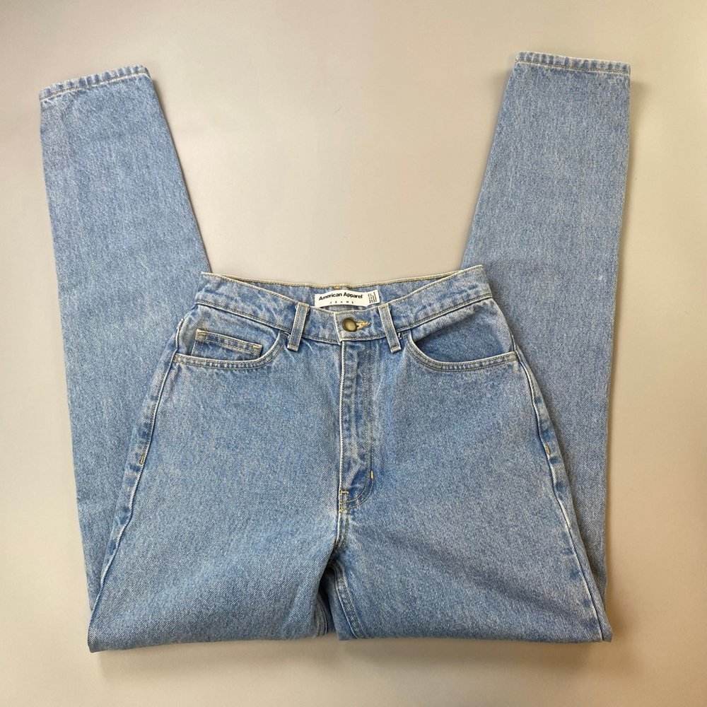 American Apparel Light Blue High Rise Women’s Jeans